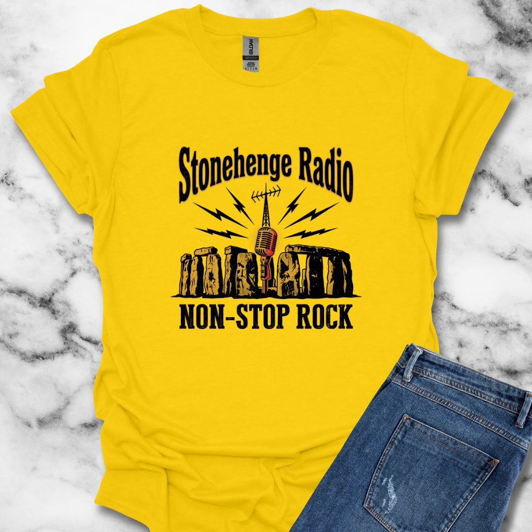 Stonehenge Radio Non-Stop Rock T-Shirt