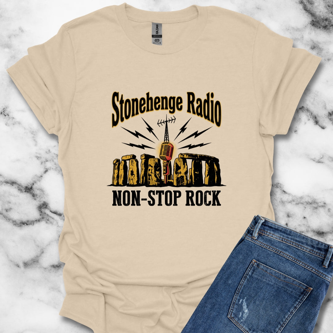 Stonehenge Radio Non-Stop Rock T-Shirt