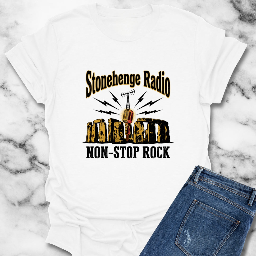 Stonehenge Radio Non-Stop Rock T-Shirt
