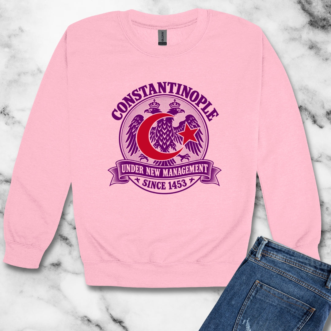 Constantinople Under New Management Unisex Heavy Crewneck Sweatshirt