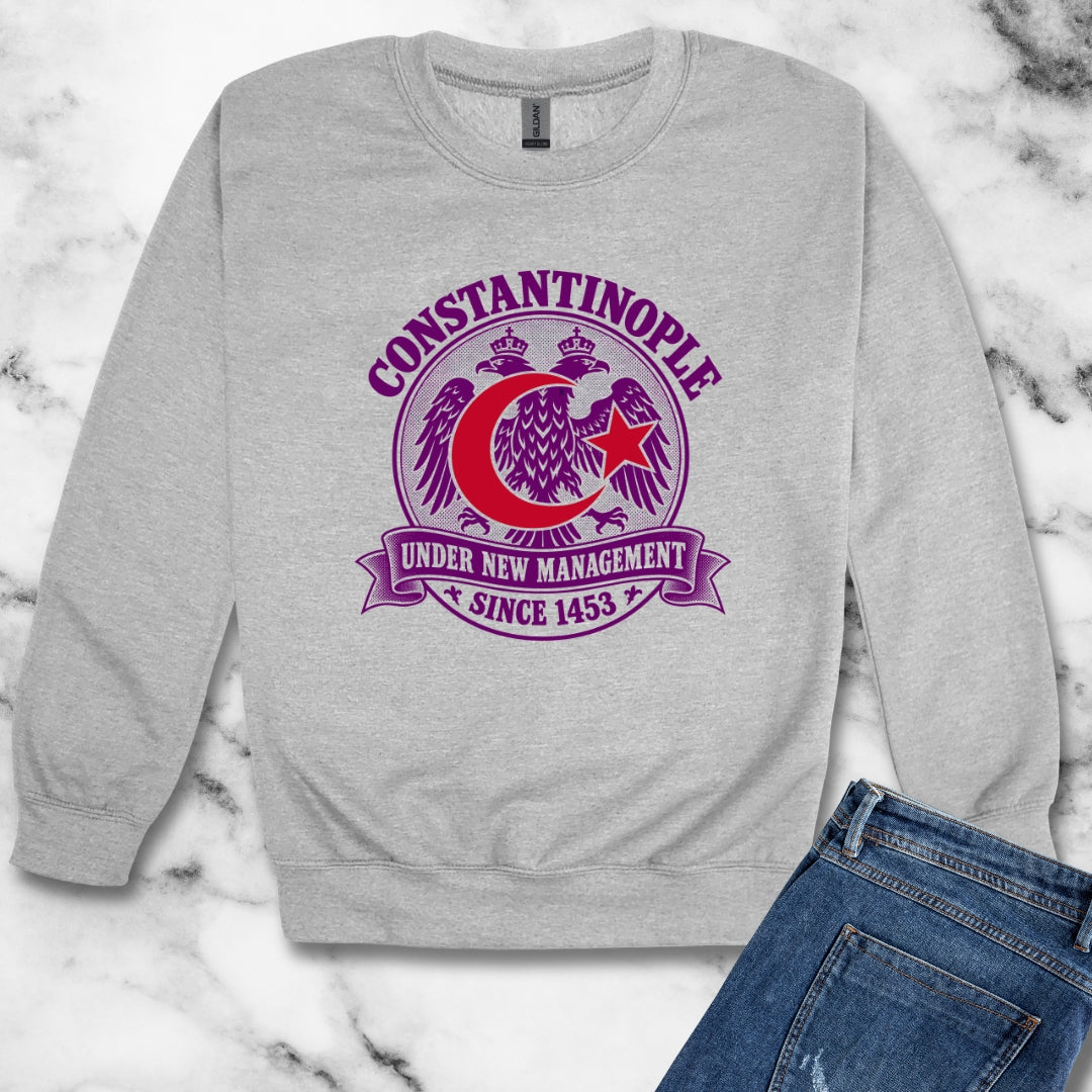 Constantinople Under New Management Unisex Heavy Crewneck Sweatshirt