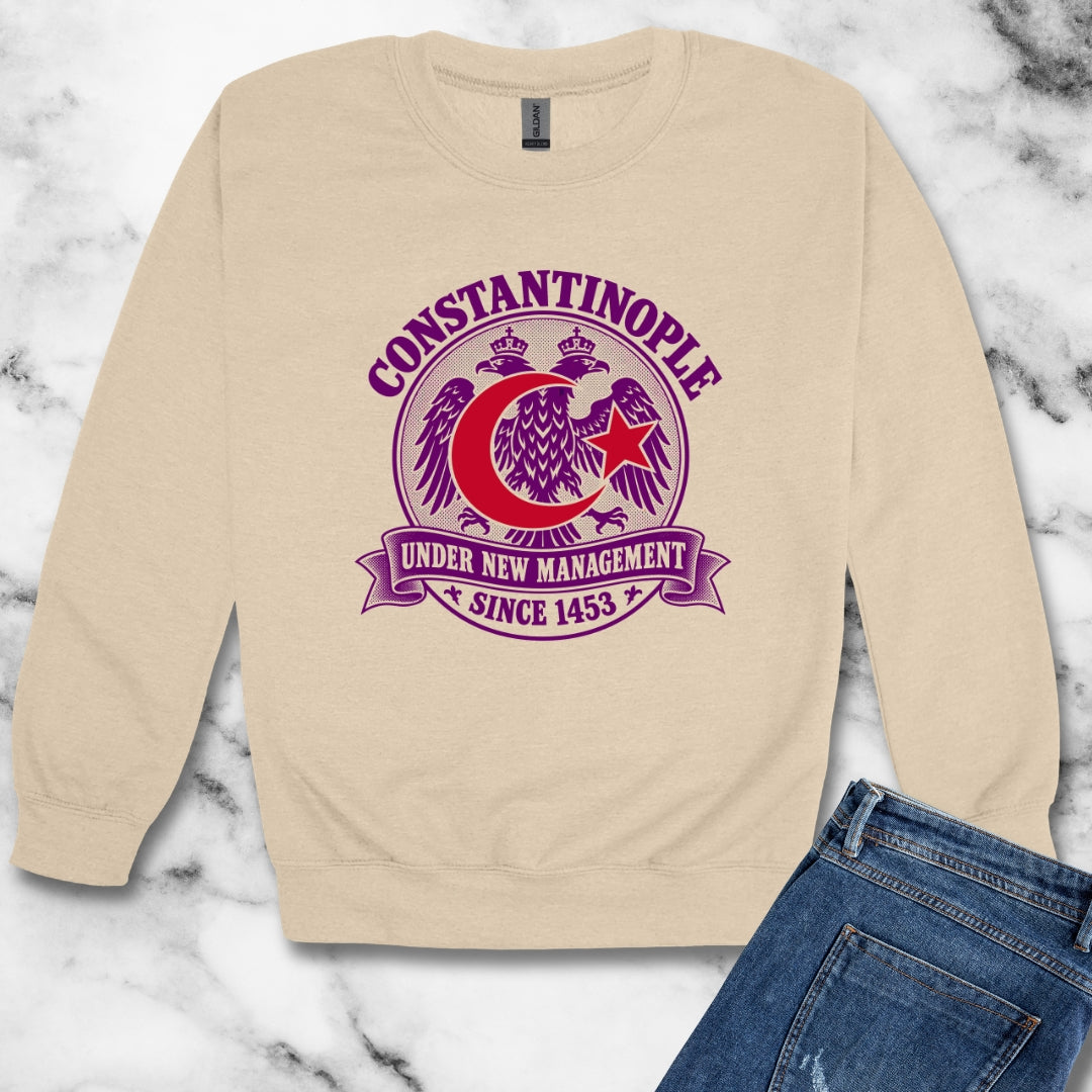 Constantinople Under New Management Unisex Heavy Crewneck Sweatshirt