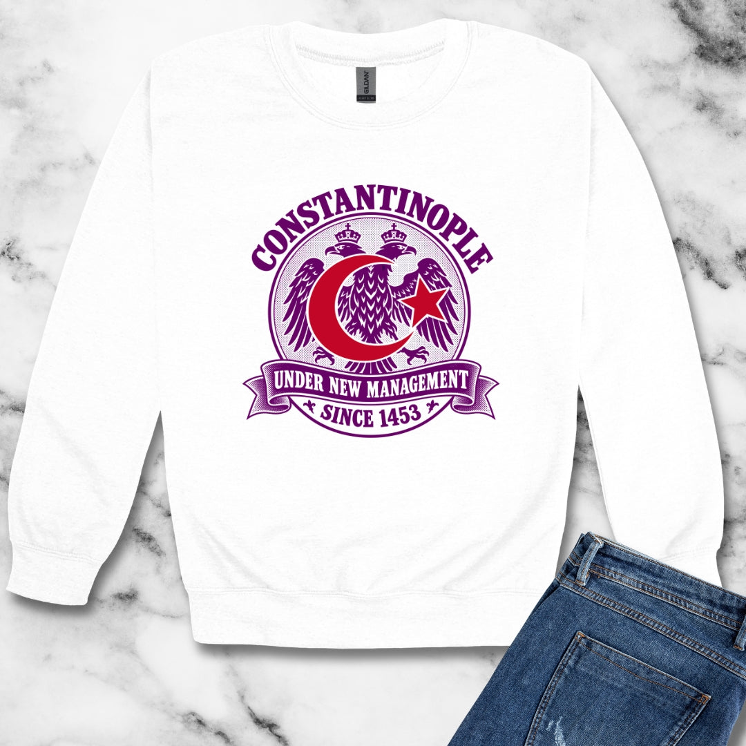 Constantinople Under New Management Unisex Heavy Crewneck Sweatshirt