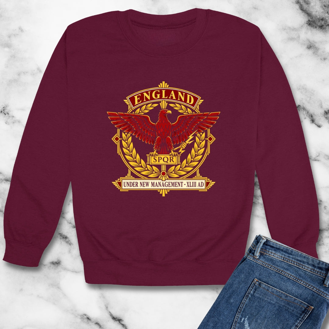 England Under New Management Unisex Heavy Crewneck Sweatshirt