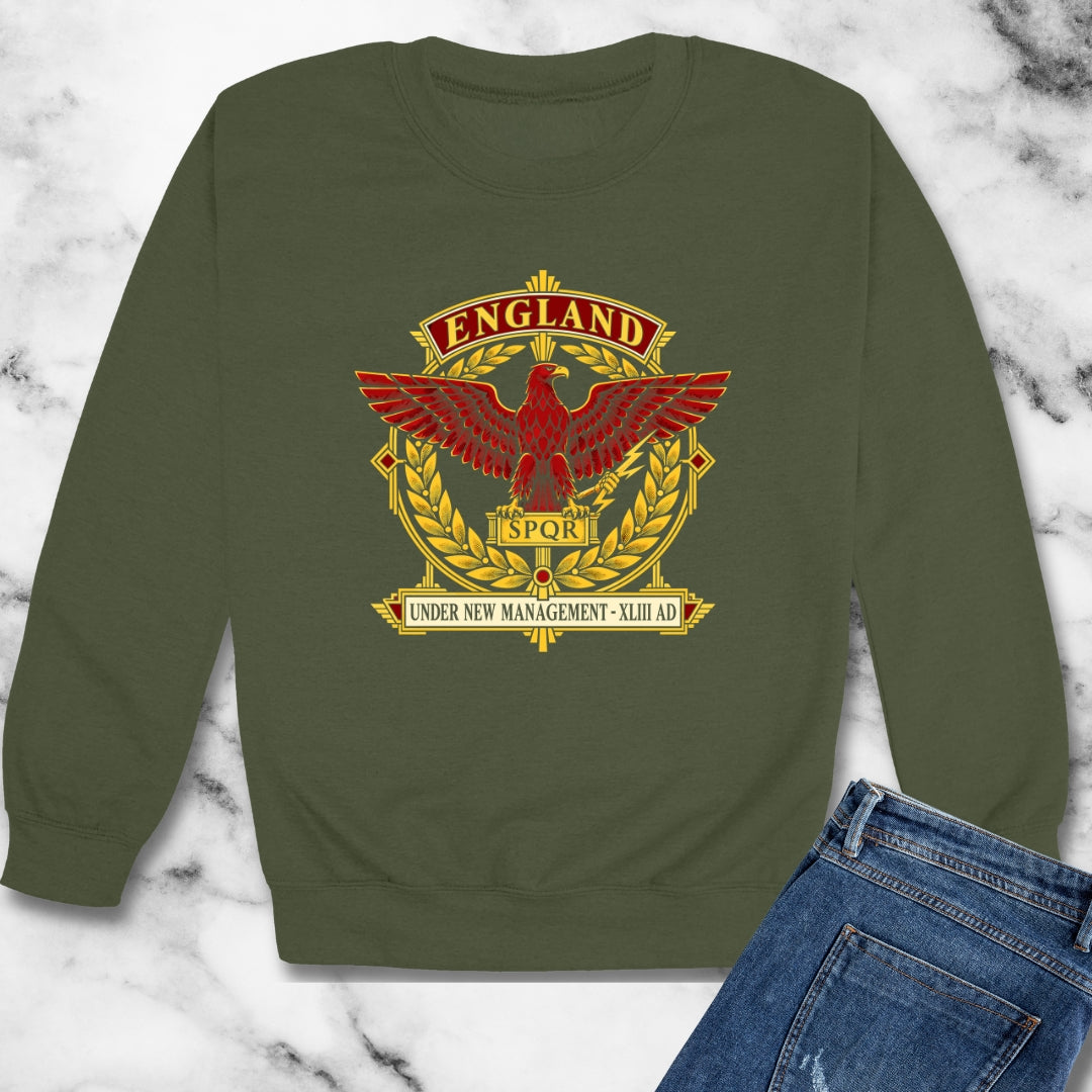 England Under New Management Unisex Heavy Crewneck Sweatshirt
