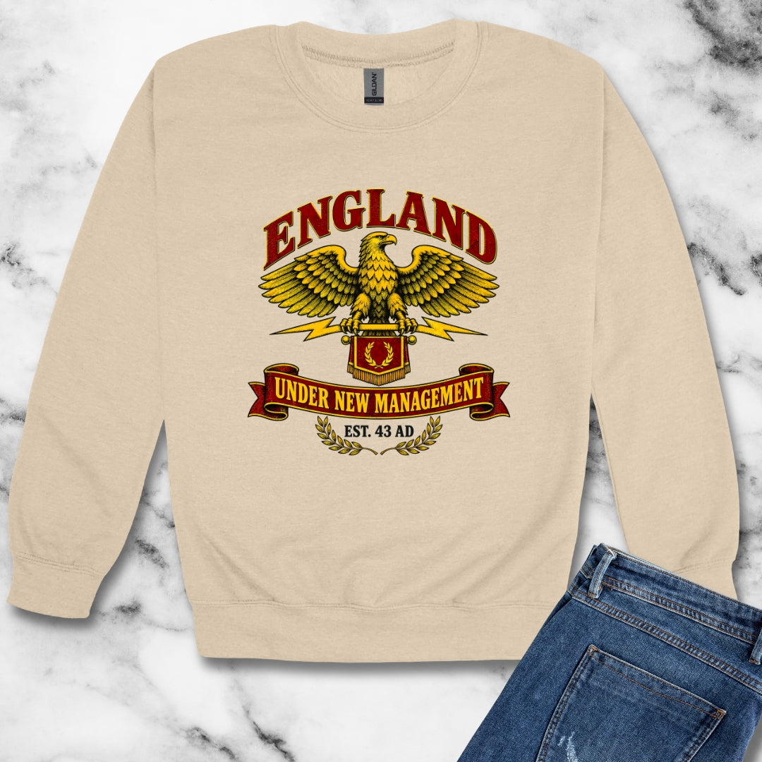 England Under New Management Unisex Heavy Crewneck Sweatshirt