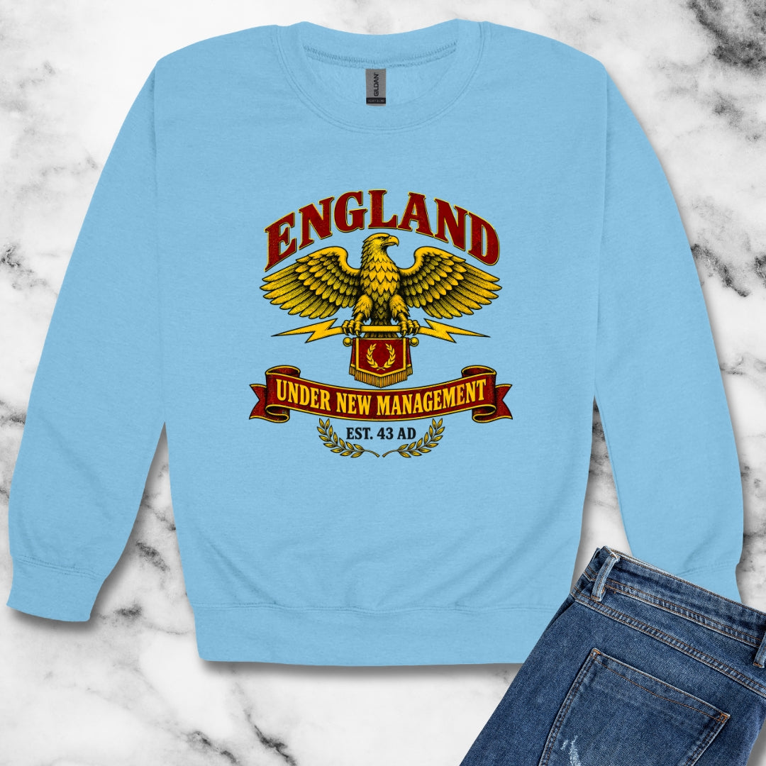 England Under New Management Unisex Heavy Crewneck Sweatshirt