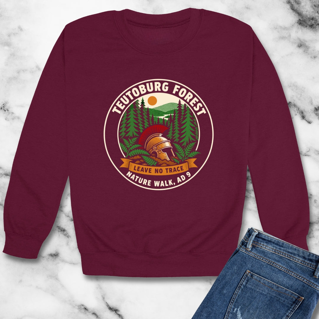 Teutoburg Nature Walk Badge Unisex Heavy Crewneck Sweatshirt