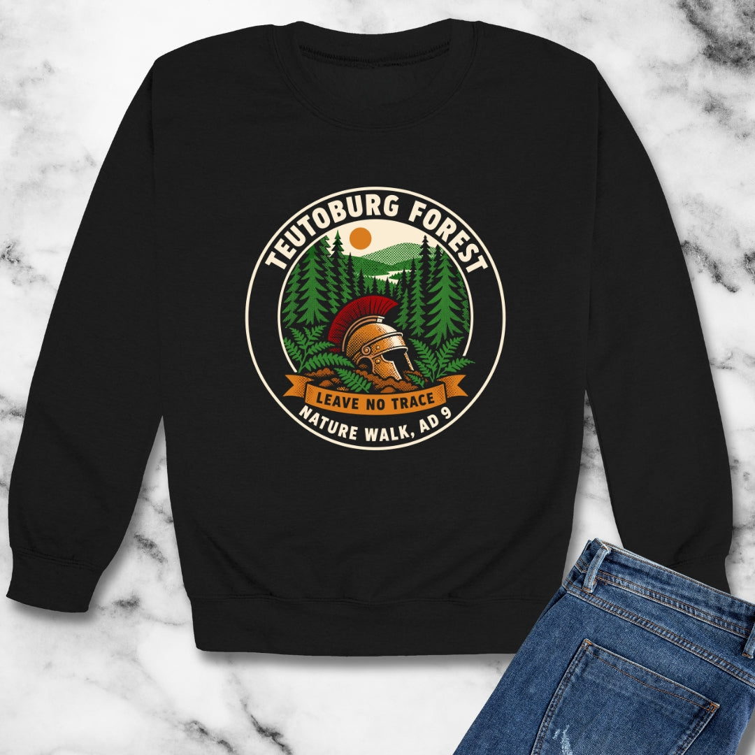 Teutoburg Nature Walk Badge Unisex Heavy Crewneck Sweatshirt