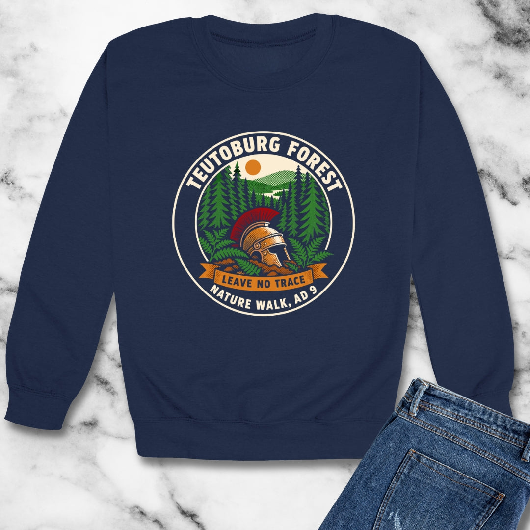 Teutoburg Nature Walk Badge Unisex Heavy Crewneck Sweatshirt