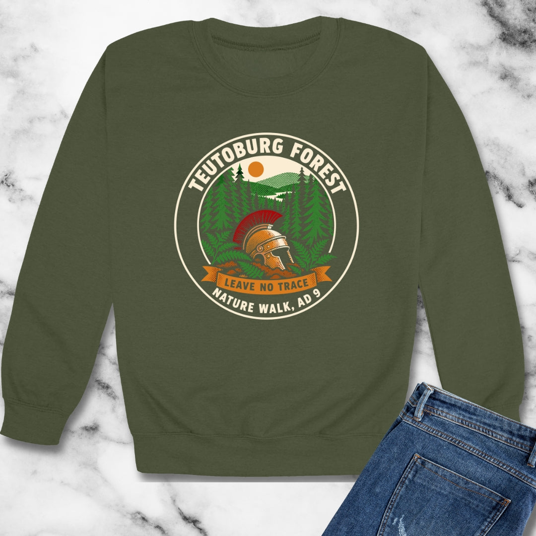 Teutoburg Nature Walk Badge Unisex Heavy Crewneck Sweatshirt