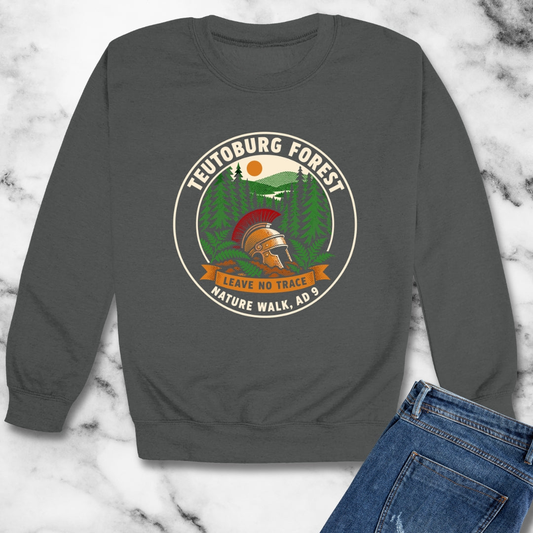 Teutoburg Nature Walk Badge Unisex Heavy Crewneck Sweatshirt