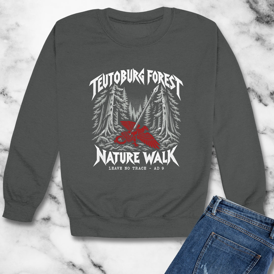 Teutoburg Broken Aquila Unisex Heavy Crewneck Sweatshirt