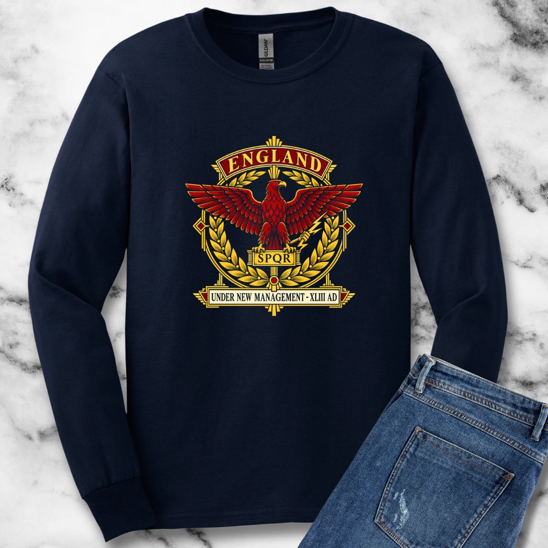 England Under New Management Unisex Long Sleeve Tee