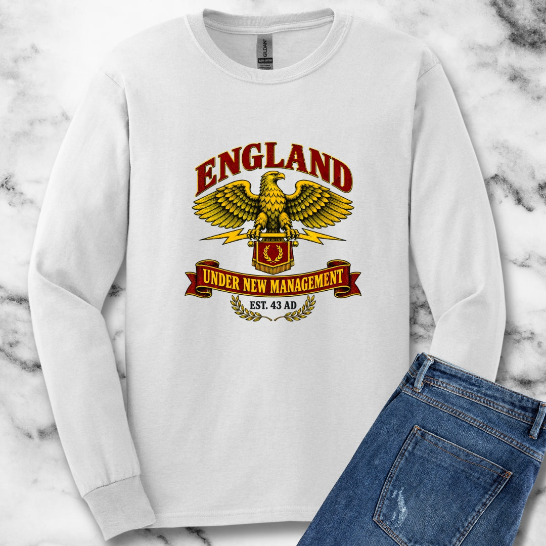 England Under New Management Unisex Long Sleeve Tee