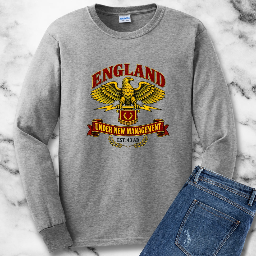 England Under New Management Unisex Long Sleeve Tee