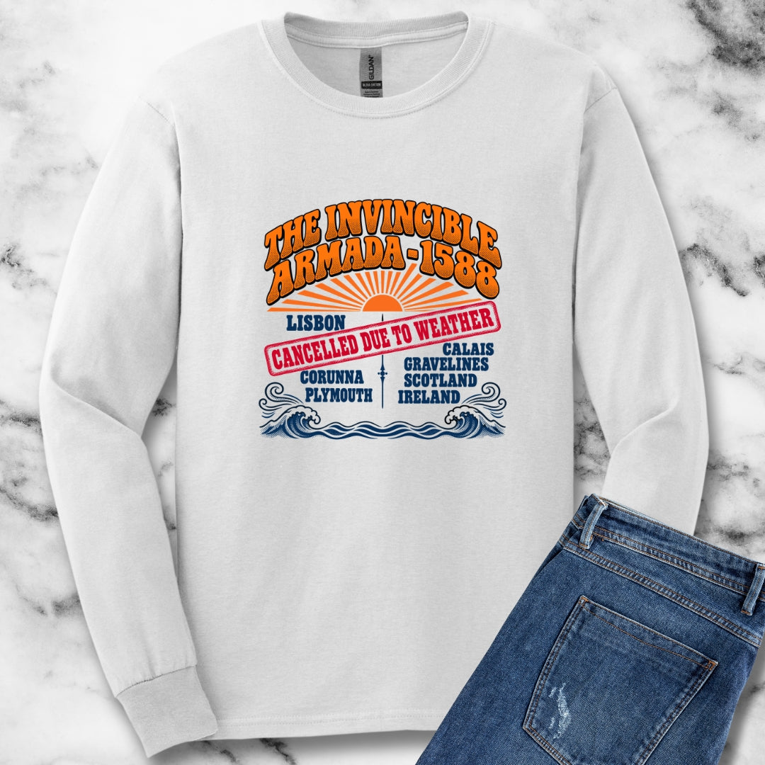 Invincible Armada Tour Dates Unisex Long Sleeve Tee
