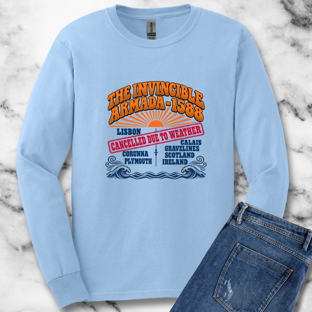 Invincible Armada Tour Dates Unisex Long Sleeve Tee