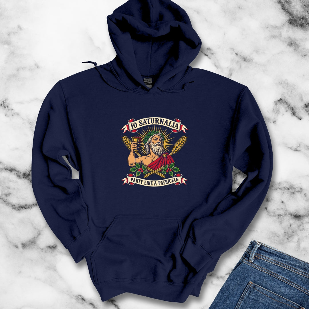 Io Saturnalia Party Like A Patrician Hoodie