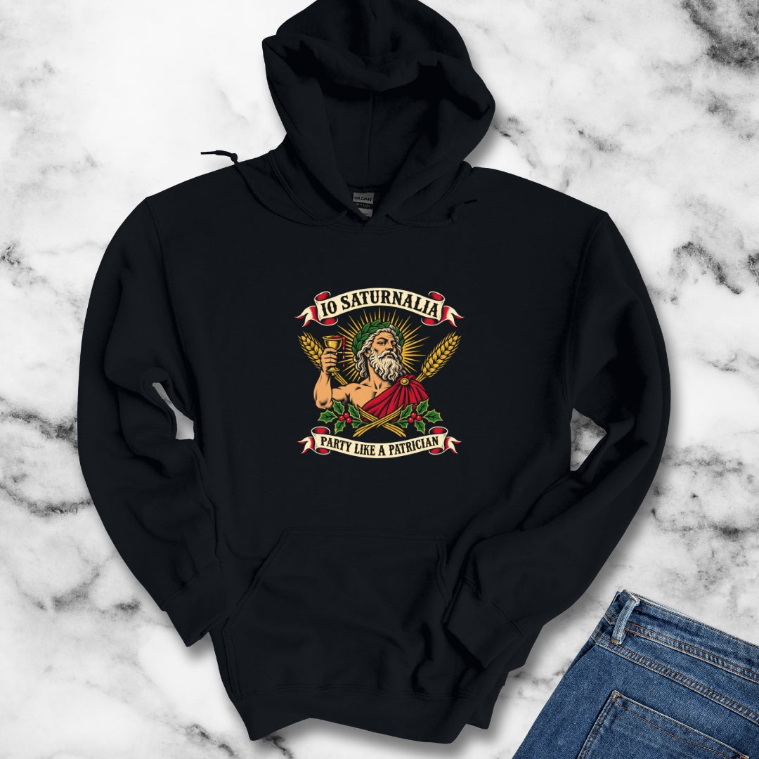 Io Saturnalia Party Like A Patrician Hoodie