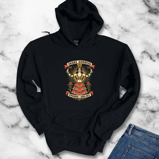 Snake Goddess Knossos Hoodie