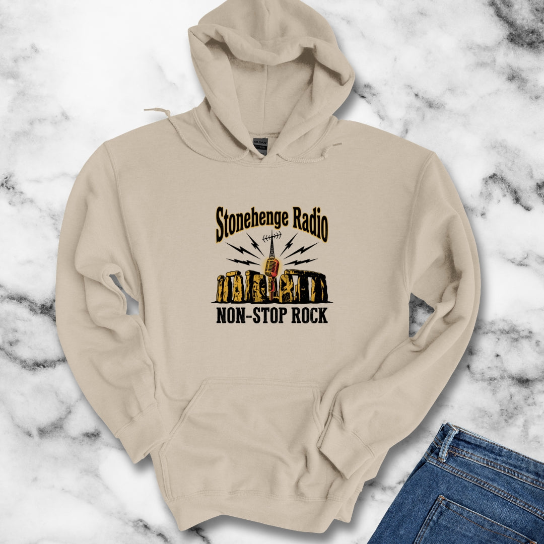 Stonehenge Radio Non-Stop Rock Hoodie