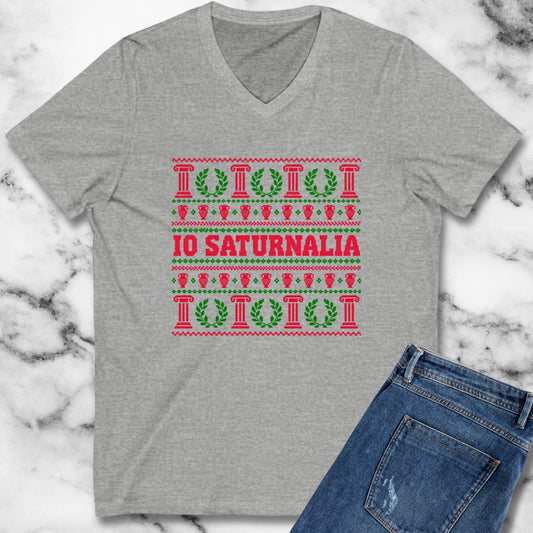 Io Saturnalia Ugly Sweater V-neck