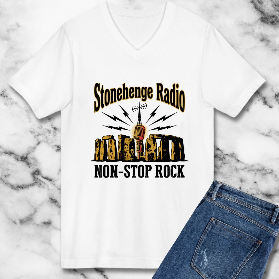 Stonehenge Radio Non-Stop Rock V-neck