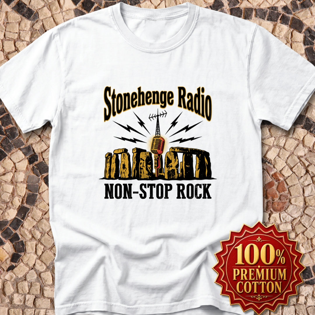 Stonehenge Radio Non-Stop Rock Premium Tee