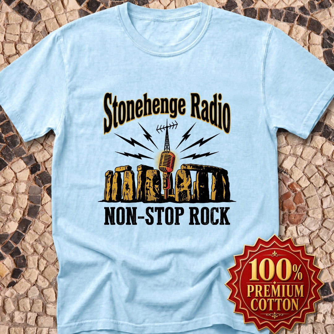 Stonehenge Radio Non-Stop Rock Premium Tee
