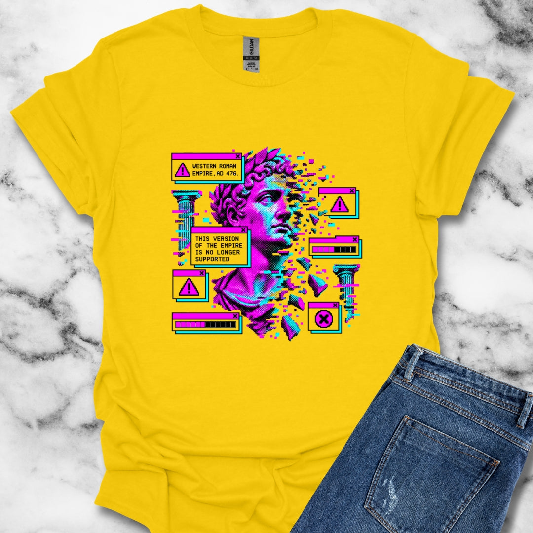 Western Roman Empire Vaporwave T-Shirt