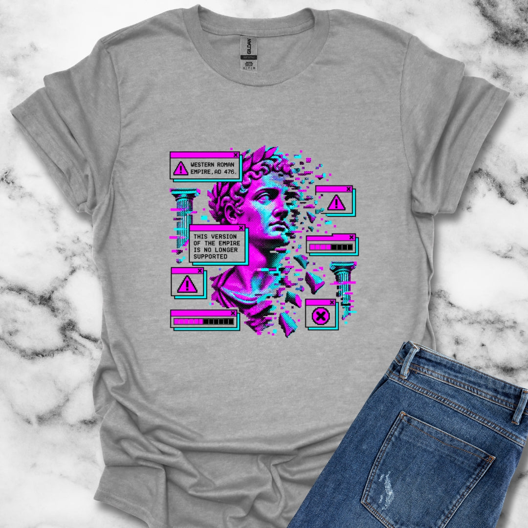 Western Roman Empire Vaporwave T-Shirt