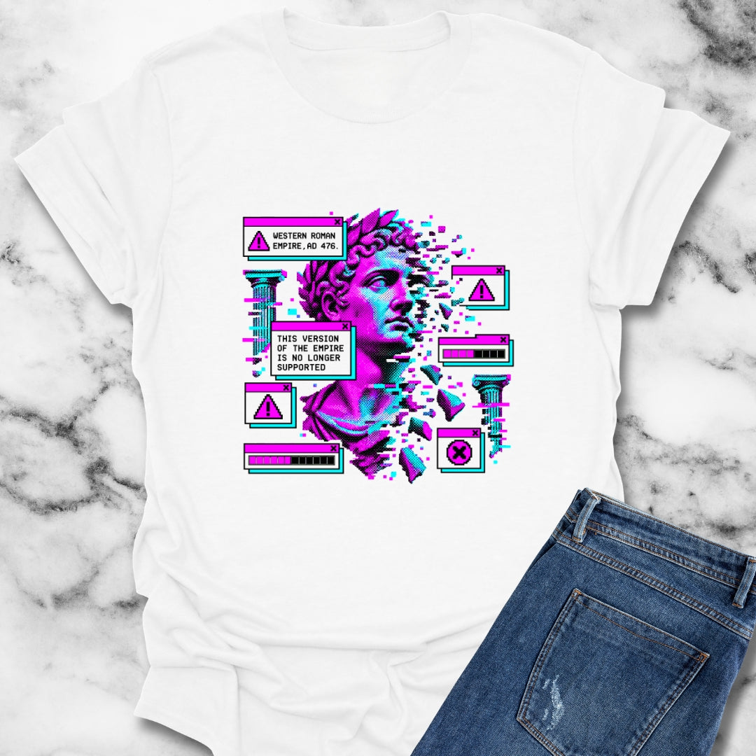 Western Roman Empire Vaporwave T-Shirt