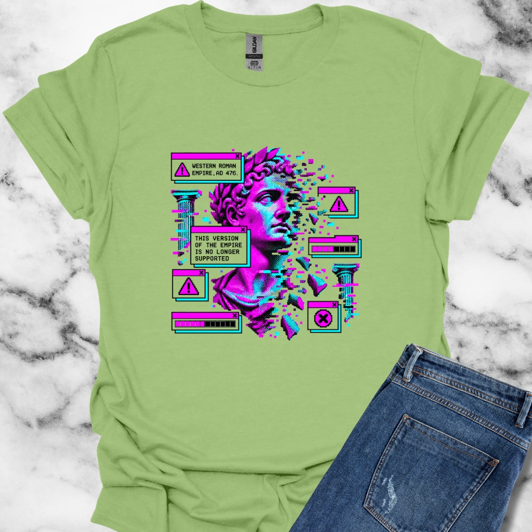 Western Roman Empire Vaporwave T-Shirt