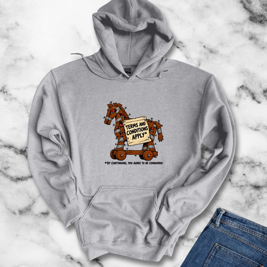 Trojan Horse Terms and Conditions Hoodie