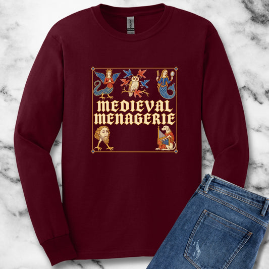 Medieval Menagerie Babewyns Unisex Long Sleeve Tee