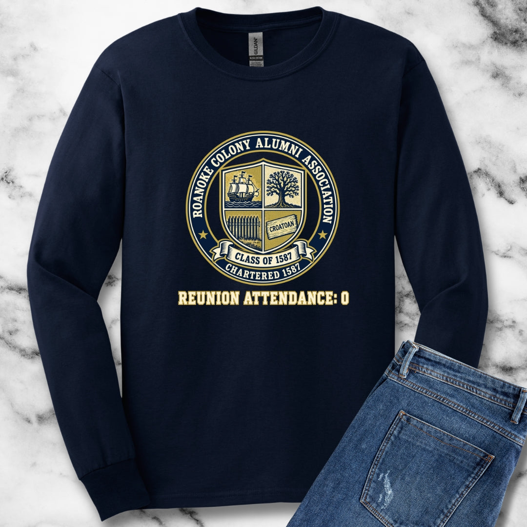 Roanoke Colony Alumni Association Unisex Long Sleeve Tee