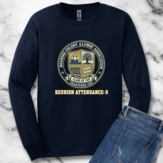 Roanoke Colony Alumni Association Unisex Long Sleeve Tee