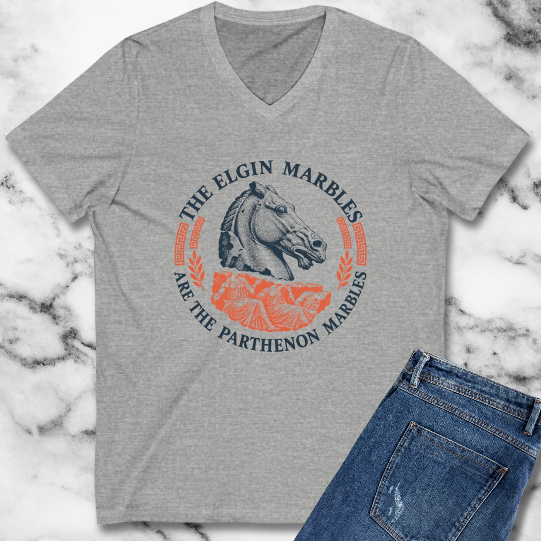 Elgin Marbles Are Parthenon Marbles V-neck