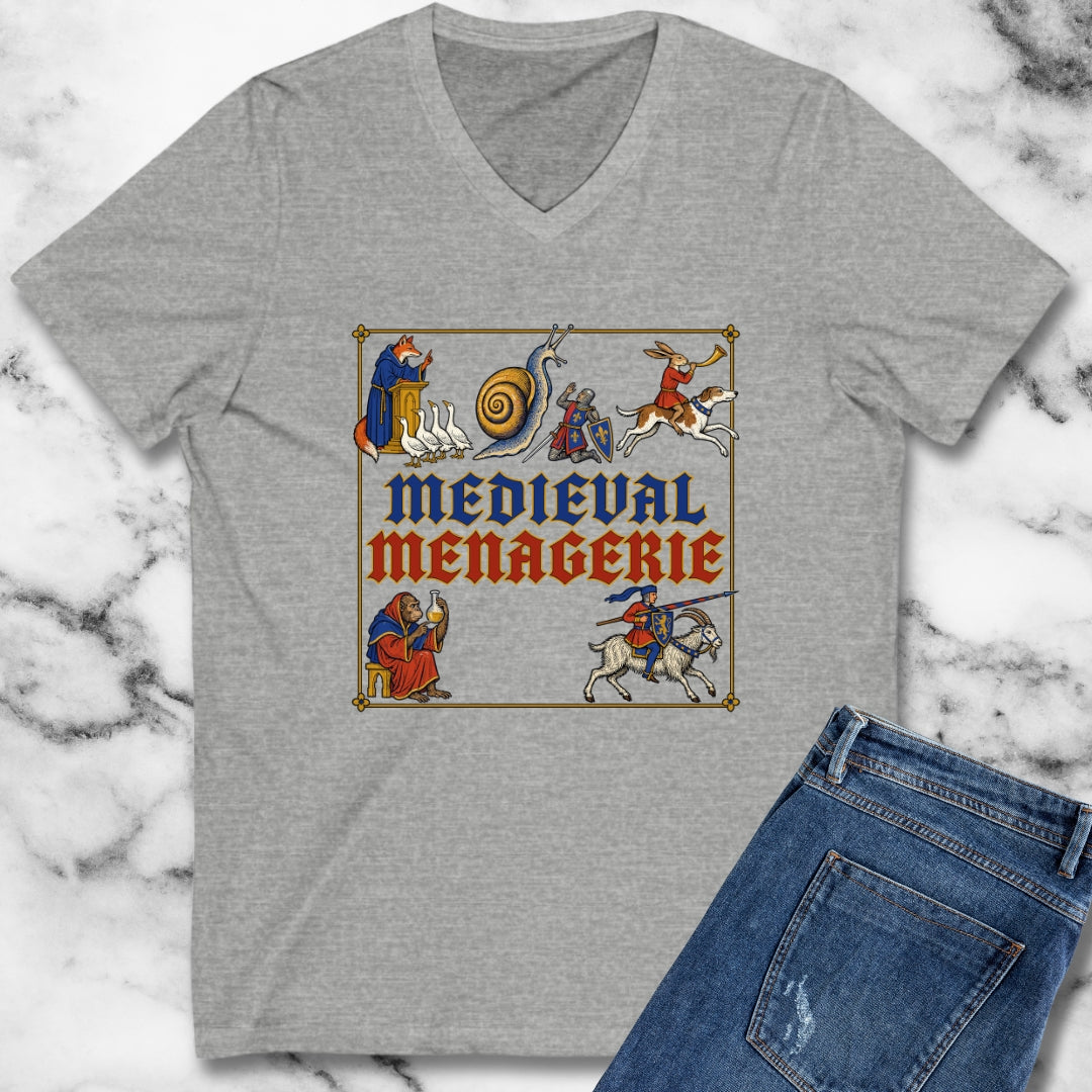 Medieval Menagerie Inversus V-neck