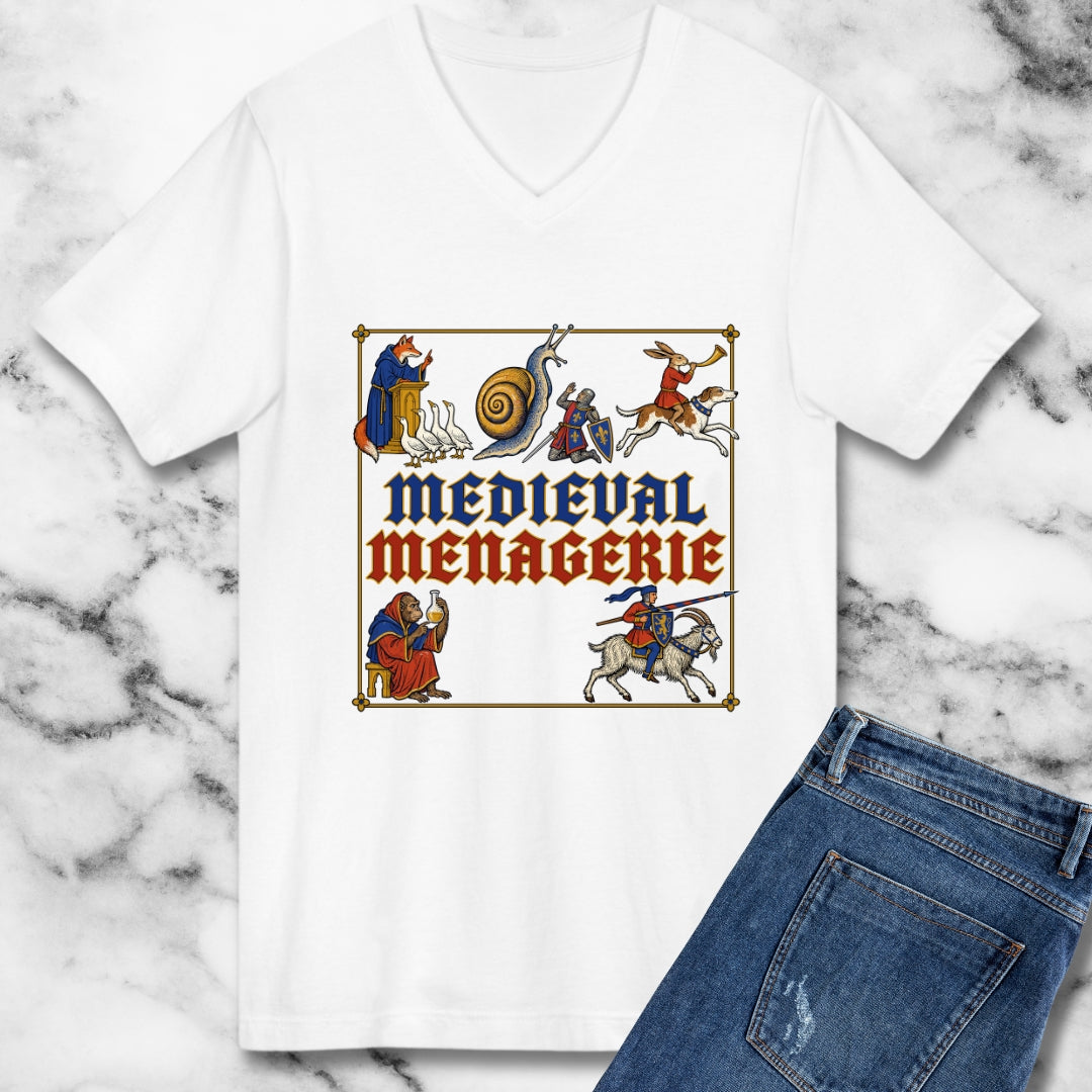 Medieval Menagerie Inversus V-neck