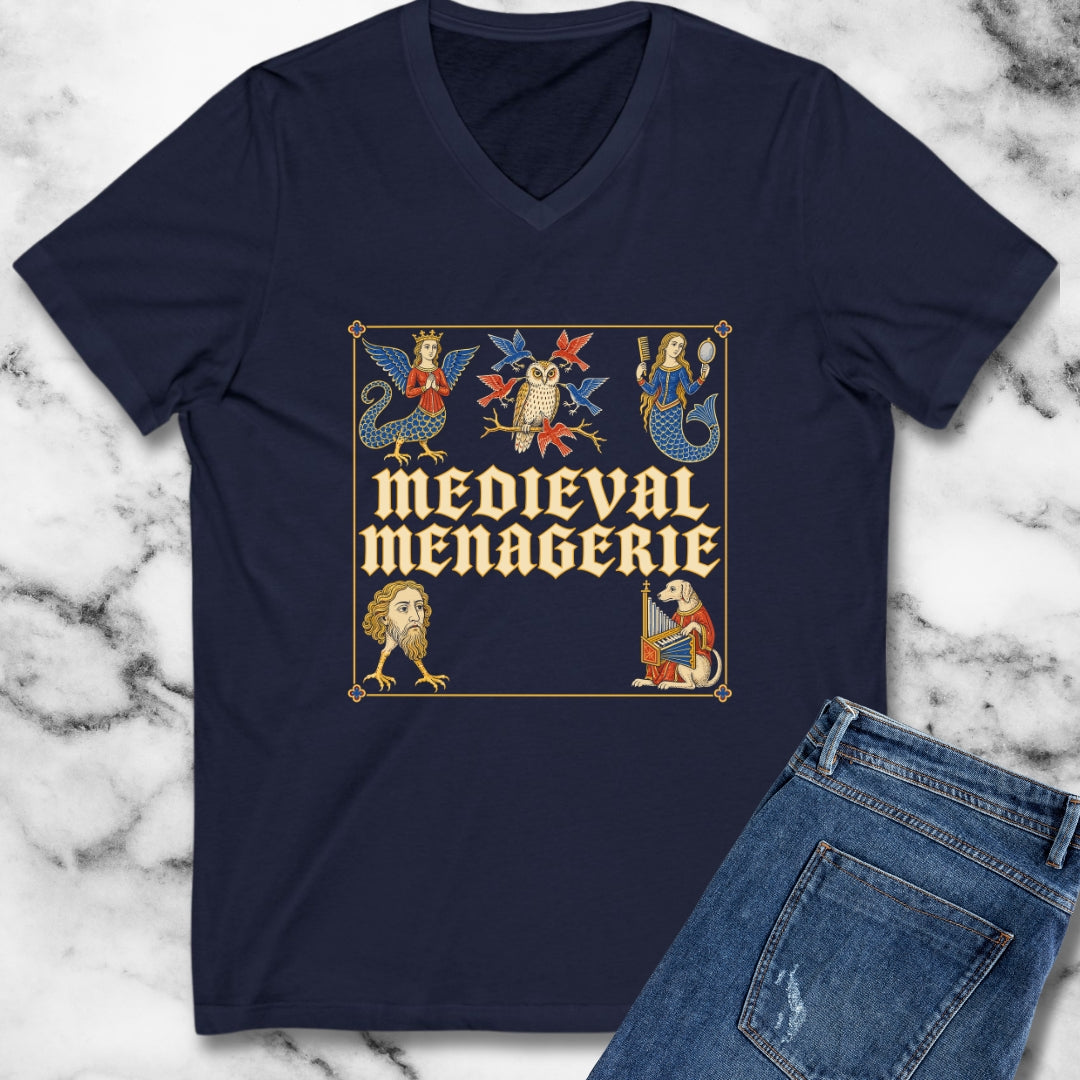Medieval Menagerie Babewyns V-Neck