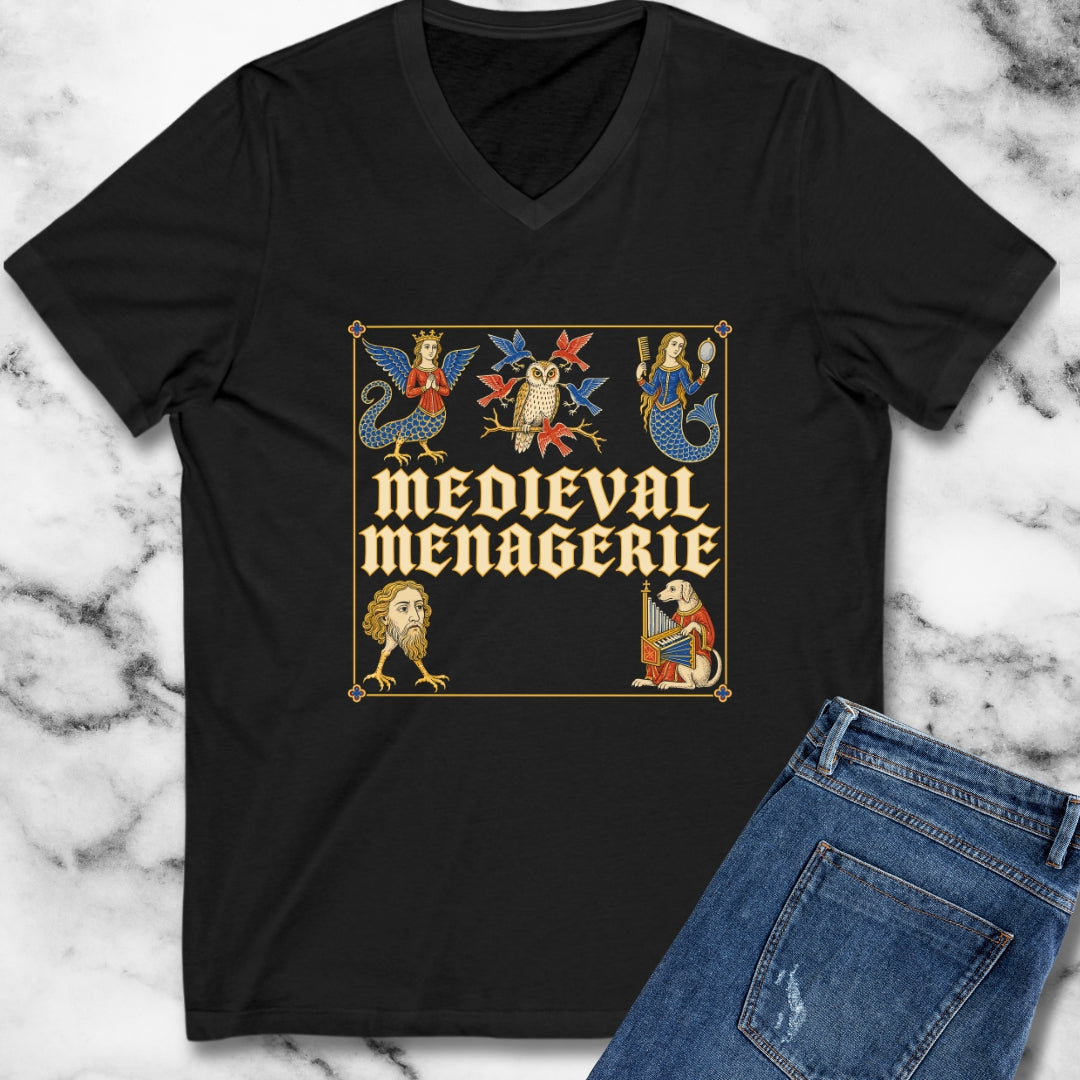 Medieval Menagerie Babewyns V-Neck