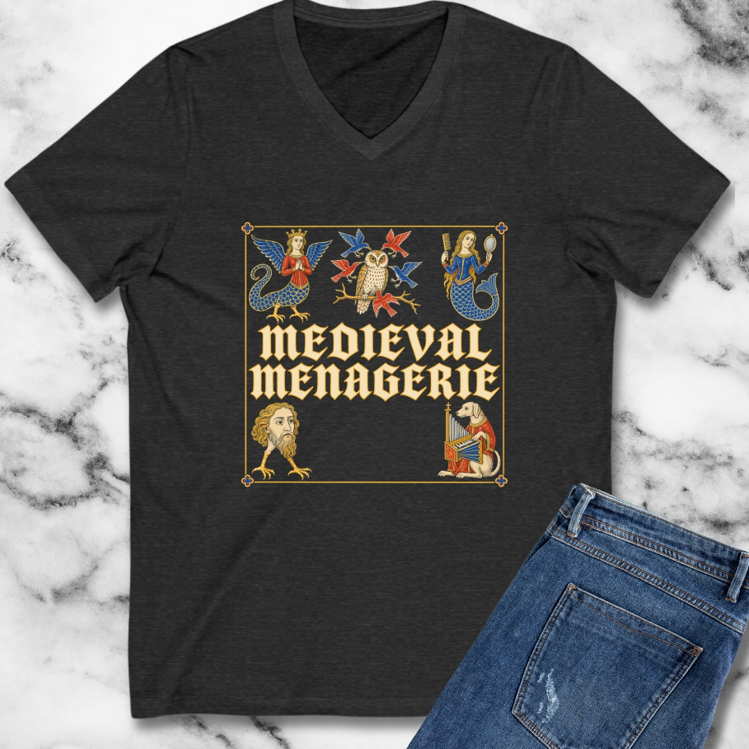 Medieval Menagerie Babewyns V-Neck