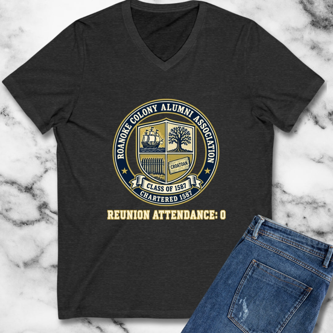 Roanoke Colony Alumni Association V-Neck