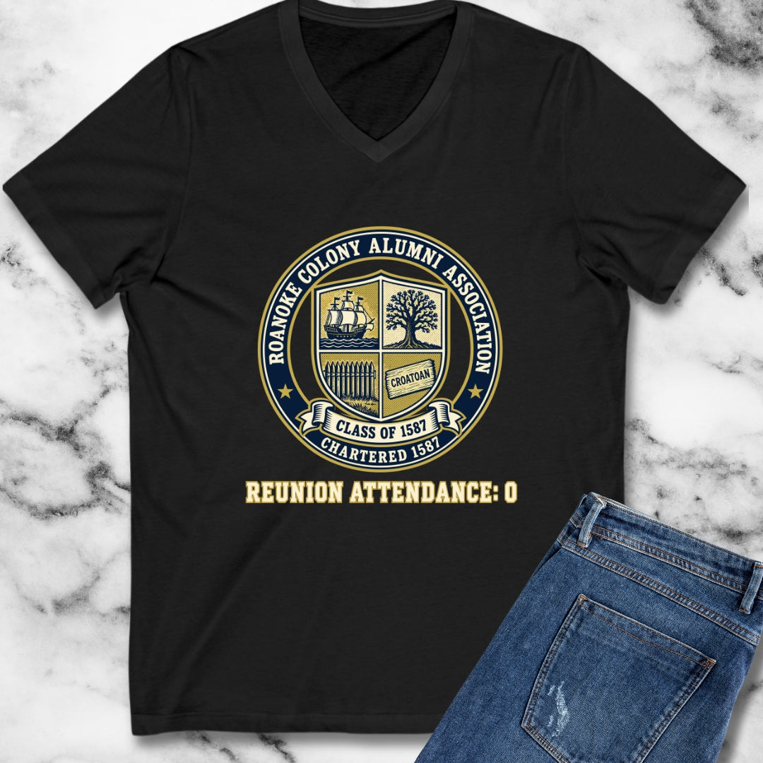 Roanoke Colony Alumni Association V-Neck