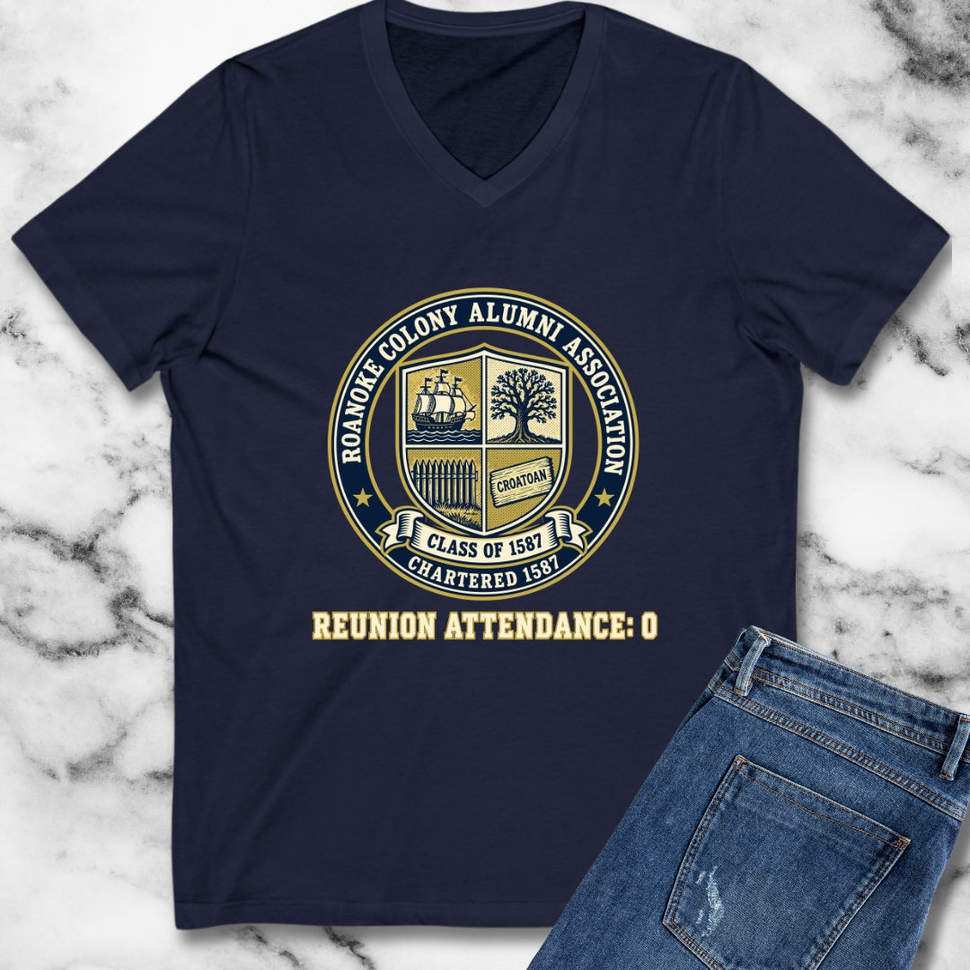 Roanoke Colony Alumni Association V-Neck