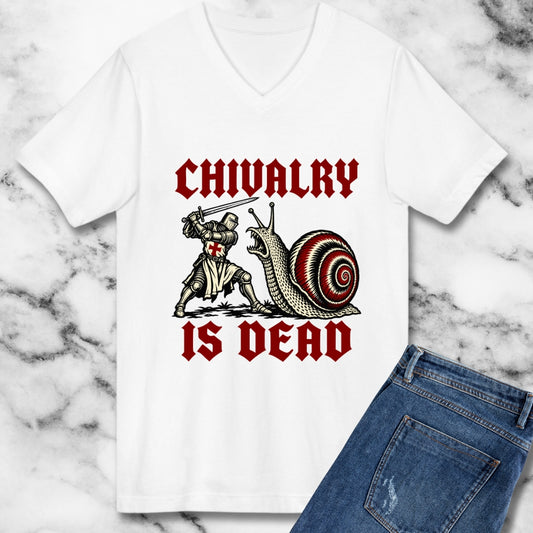 Chivalry Is Dead V-neck