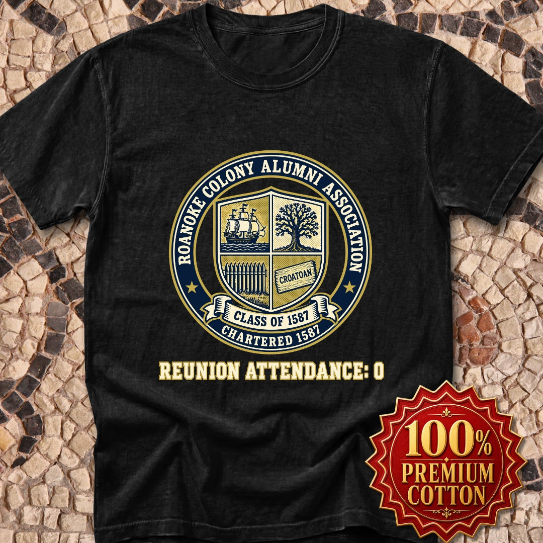 Roanoke Colony Alumni Association Premium Tee