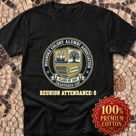 Roanoke Colony Alumni Association Premium Tee